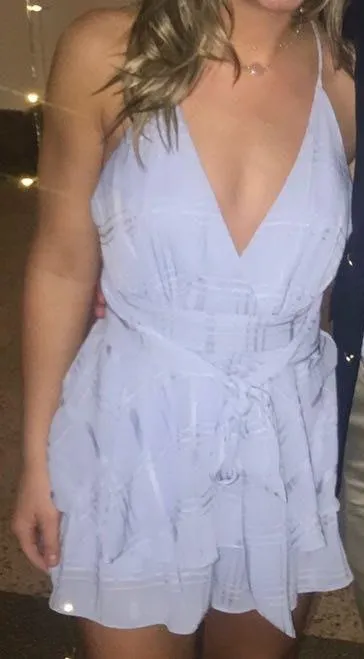 Akira Light Blue Romper - Image 3