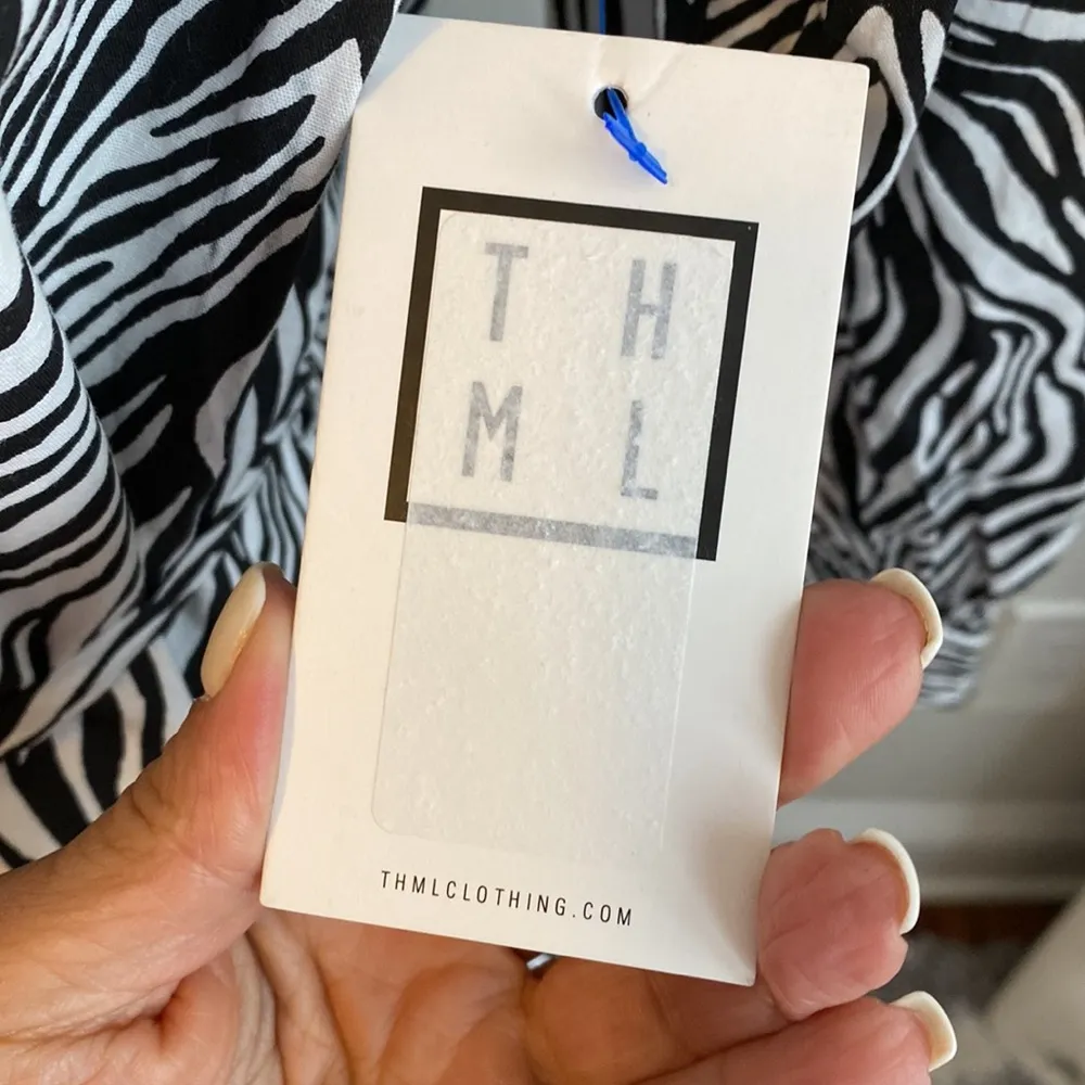 THML Banjina Zebra Print Shirtdress - Image 11