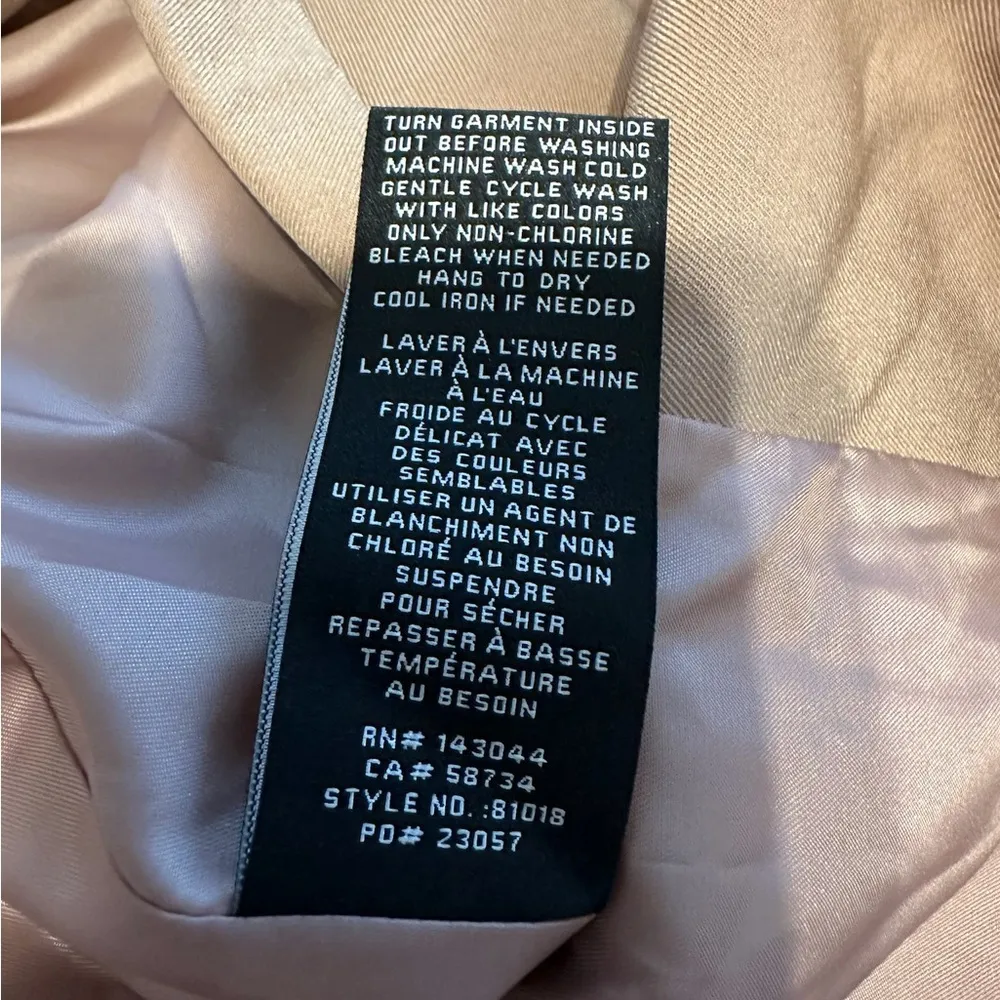 Double-Breasted Camel Blazer – Rare find ! Women’s Size Small - Image 12