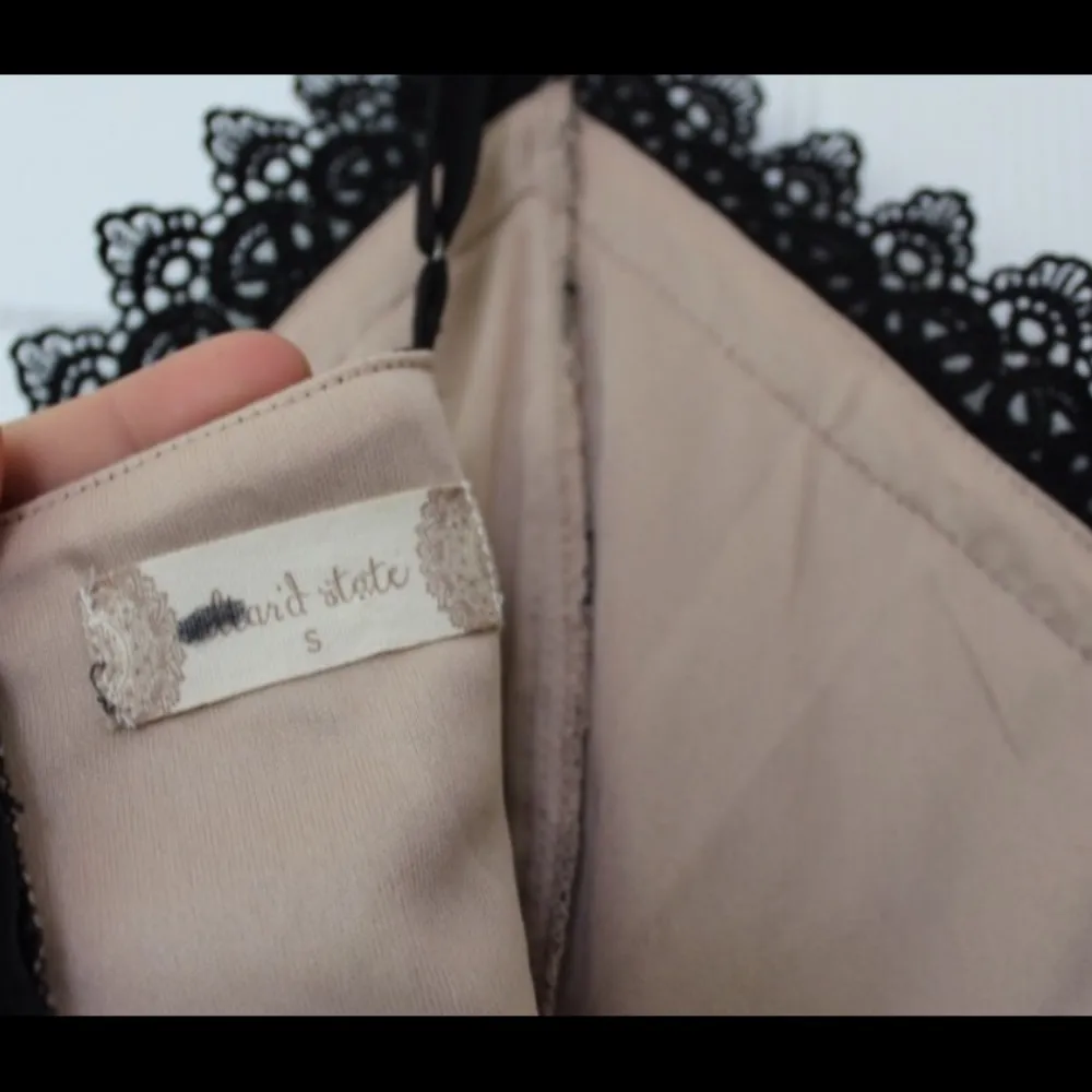 SALE🎉Altar’d State Black Lace A-Line Dress - Image 5