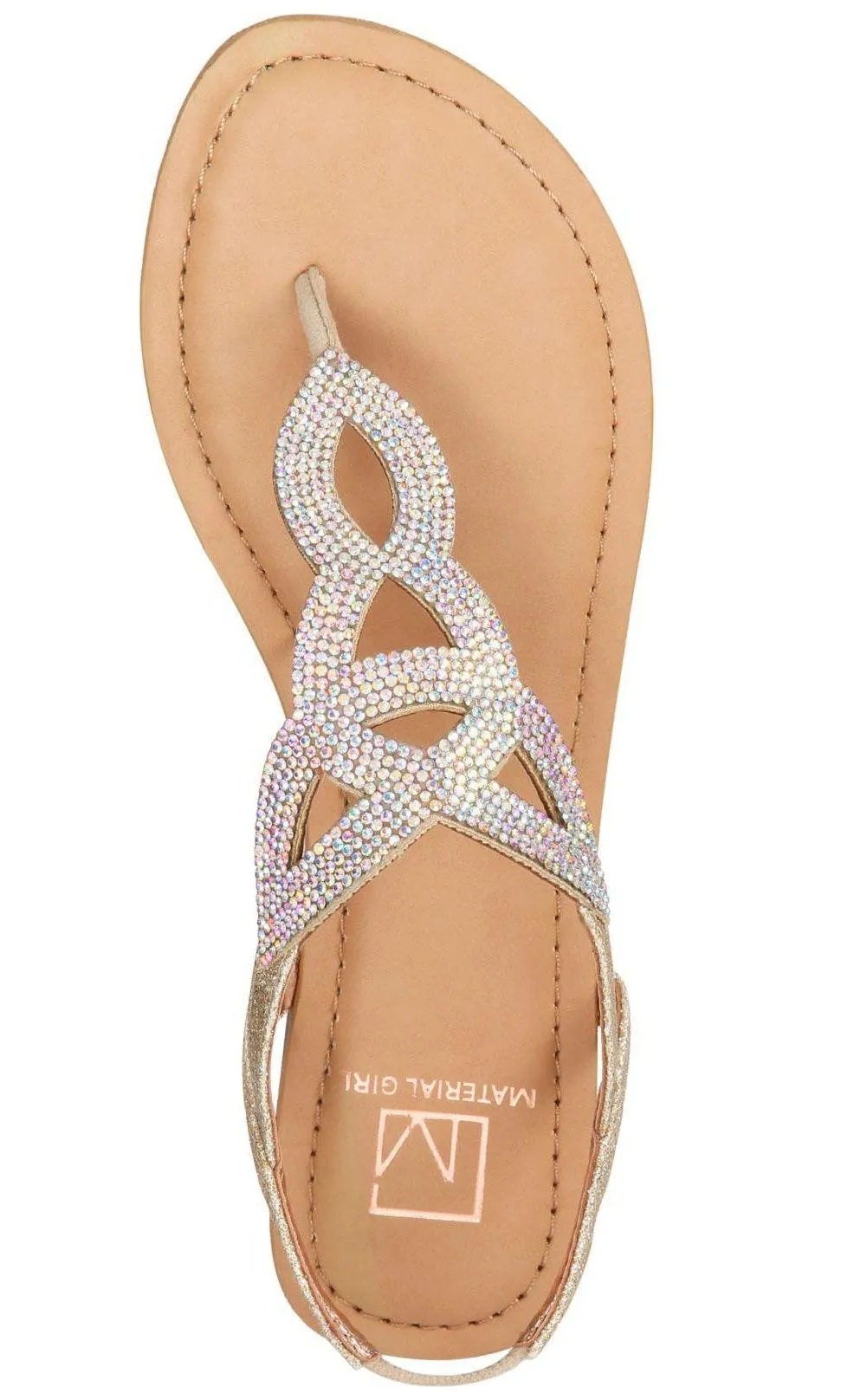 Material Girl Sparkle Sandals NWT - Image 4
