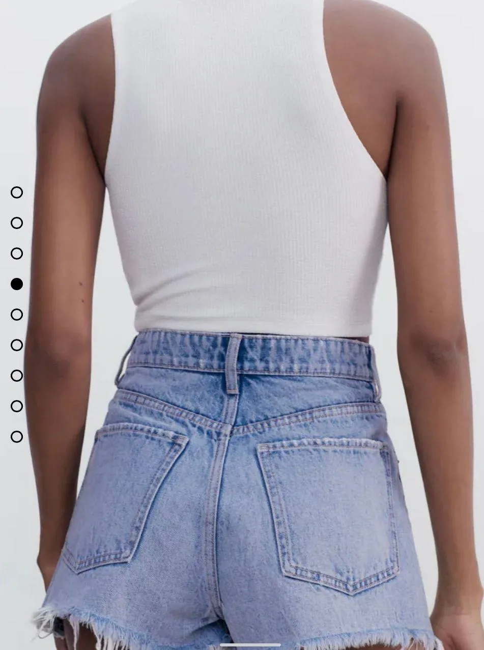 ZARA Jean Shorts - Image 2