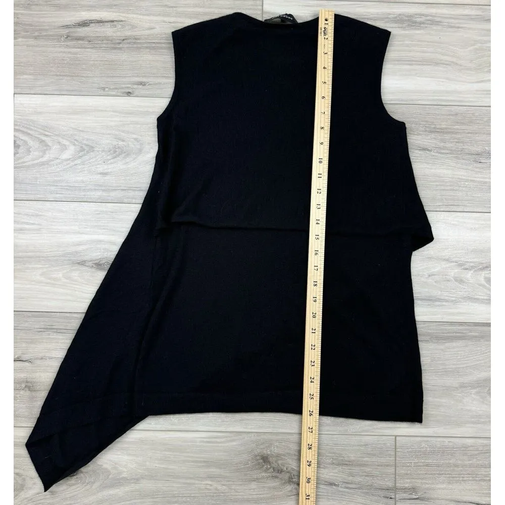 Derek Lam Cashmere Silk Asymmetric Tank Blouse Top Artsy‎ Lagenlook Sz S - Image 6