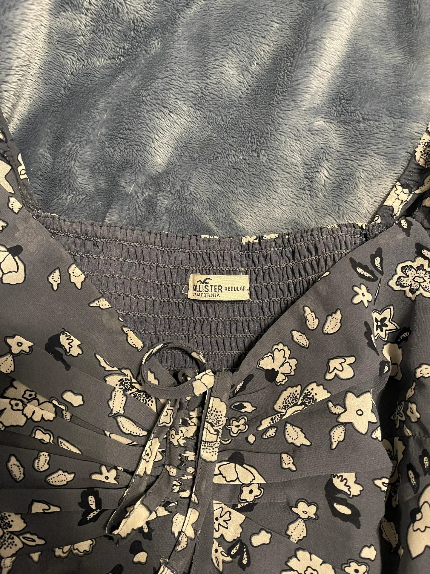 Hollister Long Sleeve Floral Mini Dress - Image 2