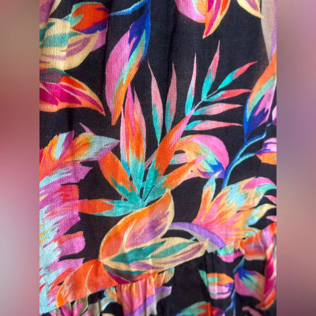 La Blanca Multicolor Tropical Swim Cover-Up - Image 11