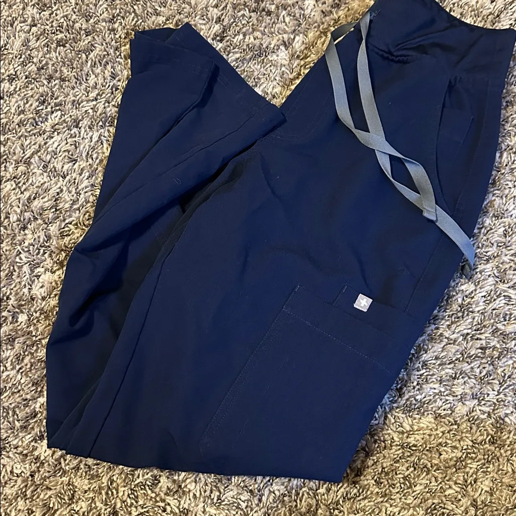 Figs HW Yola Scrub Pants Blue XS - Image 9