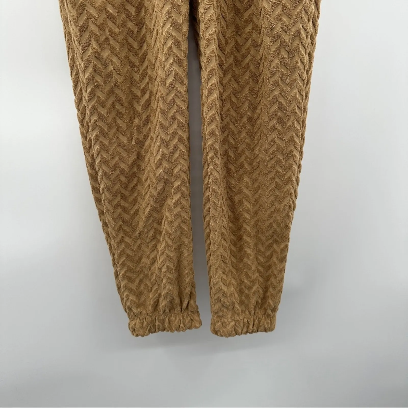 Nike Everyday Modern Terry Cloth Textured‎ High Waisted Jogger Sweatpants Sz S - Image 5