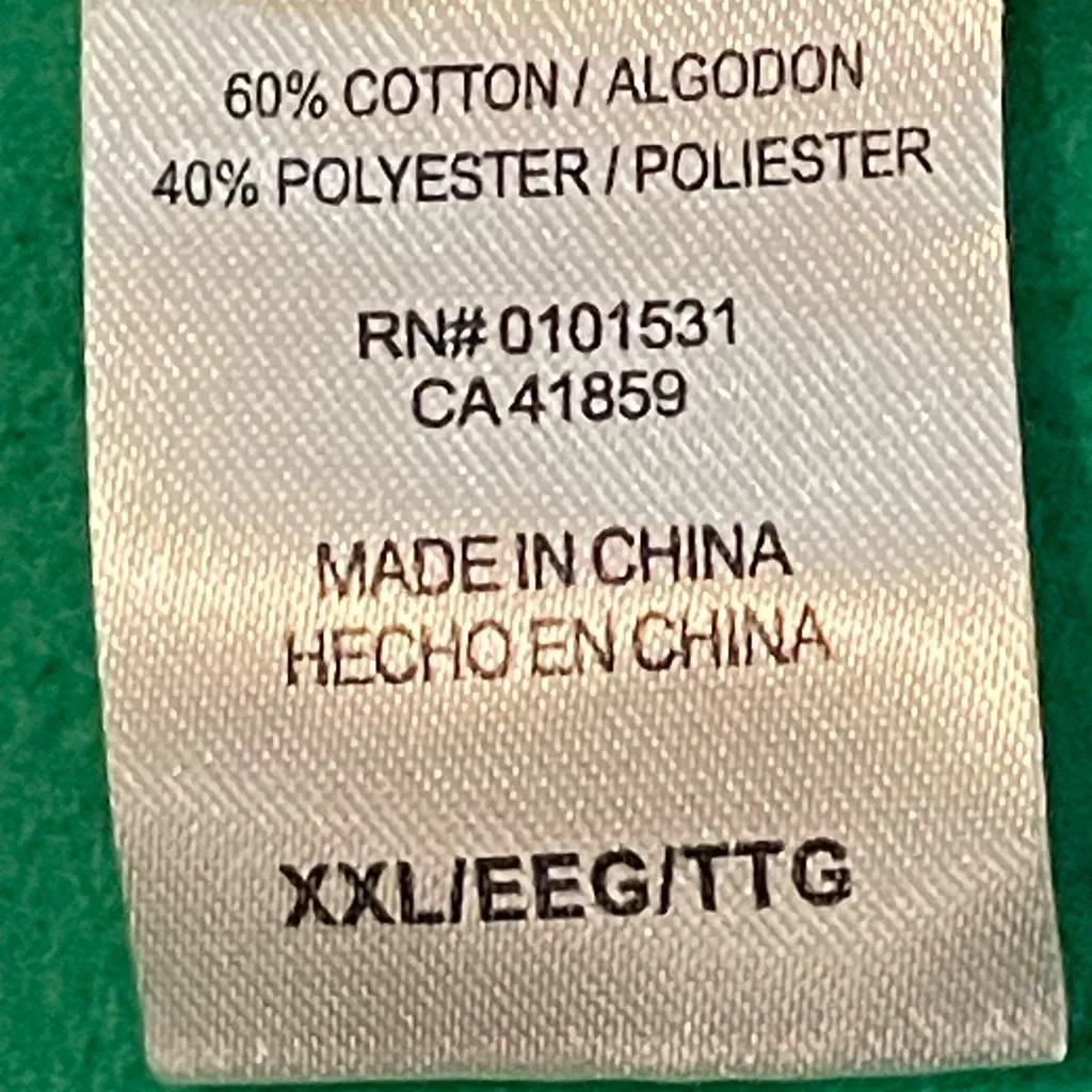 Green Women's Crew Neck Sweater Size 2X - Image 5