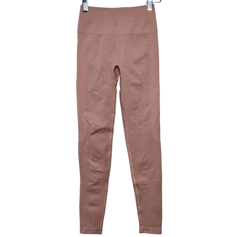 NWOT Alphalete Amplify Legging Women's Seamless Scrunch Leggings Blossom Size XS - Image 2