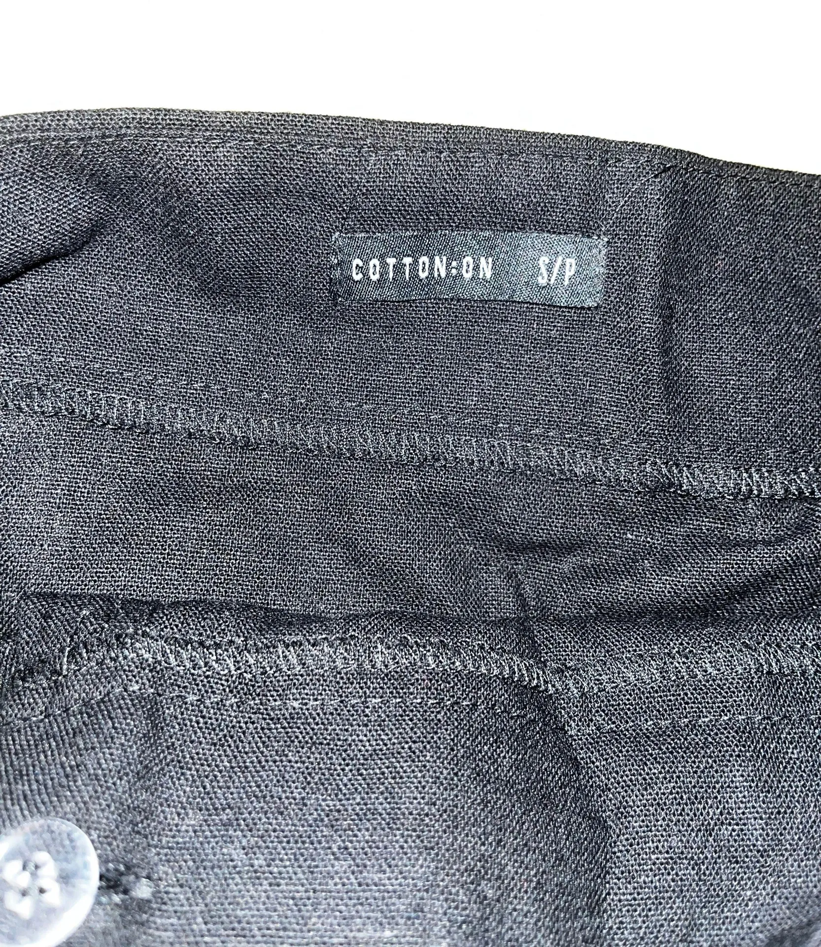 Cotton On Black Wrap Tie Skirt - Image 2