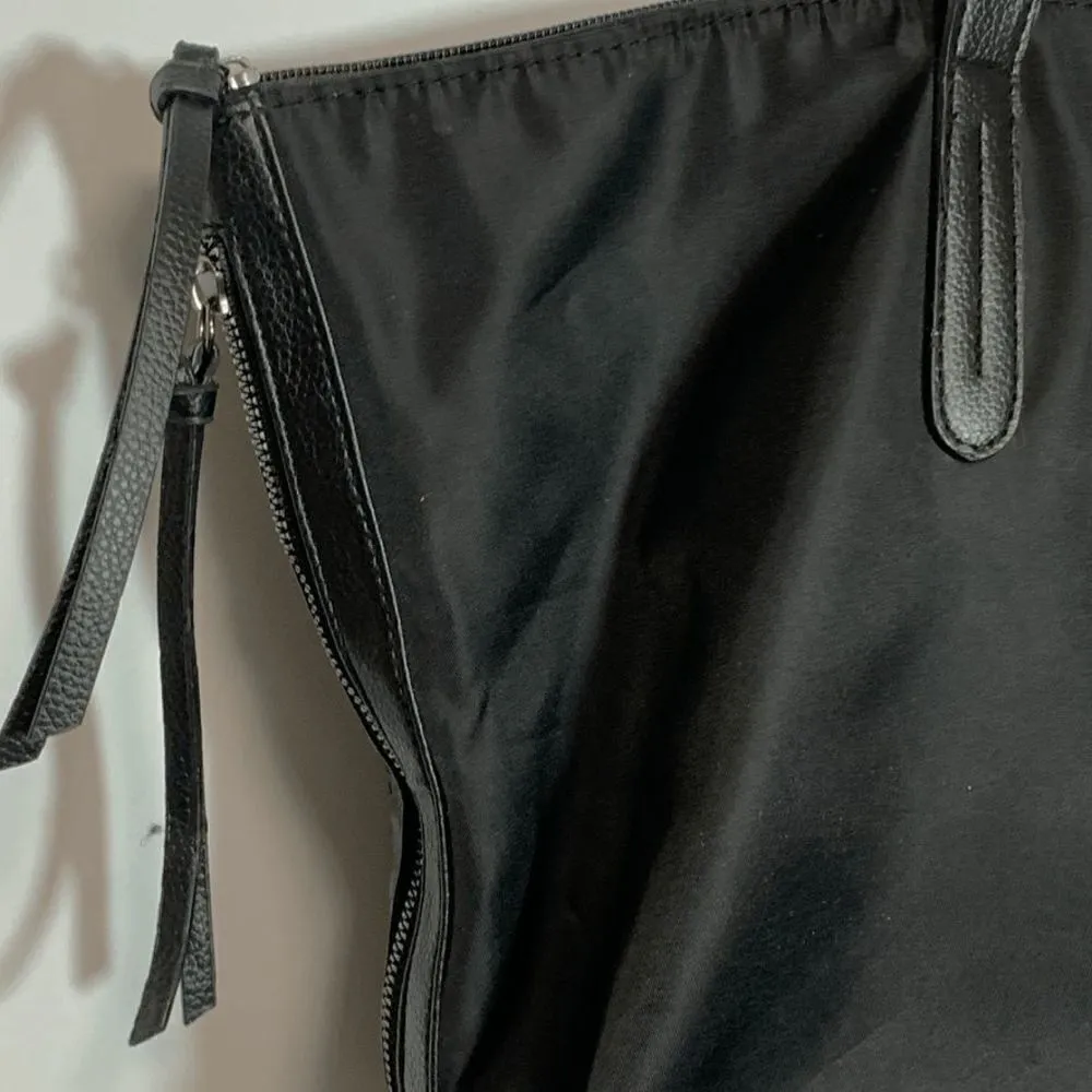 Botkier New York Bond Tote Bag Carry All Shoulder Handbag Nylon Oversized Black - Image 7