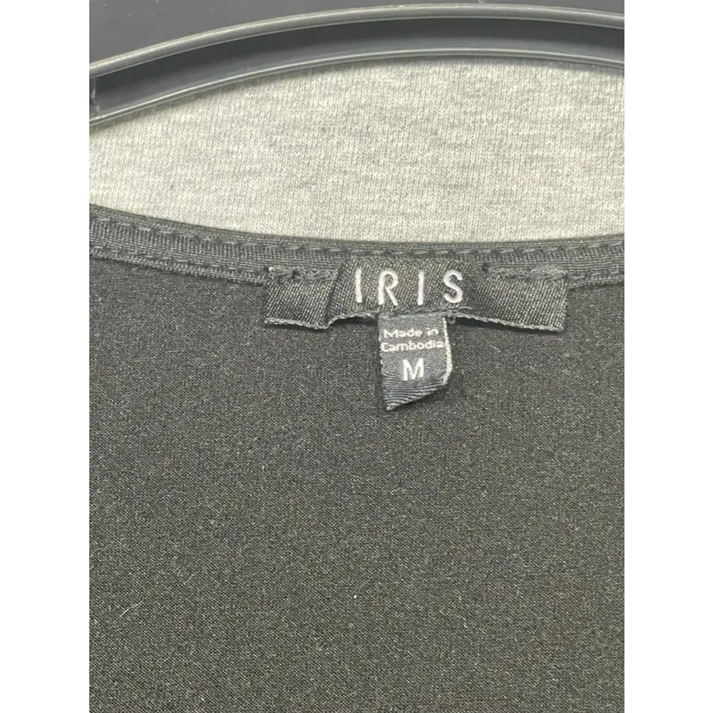 Women's Iris Black Bodysuit Size M - Image 2