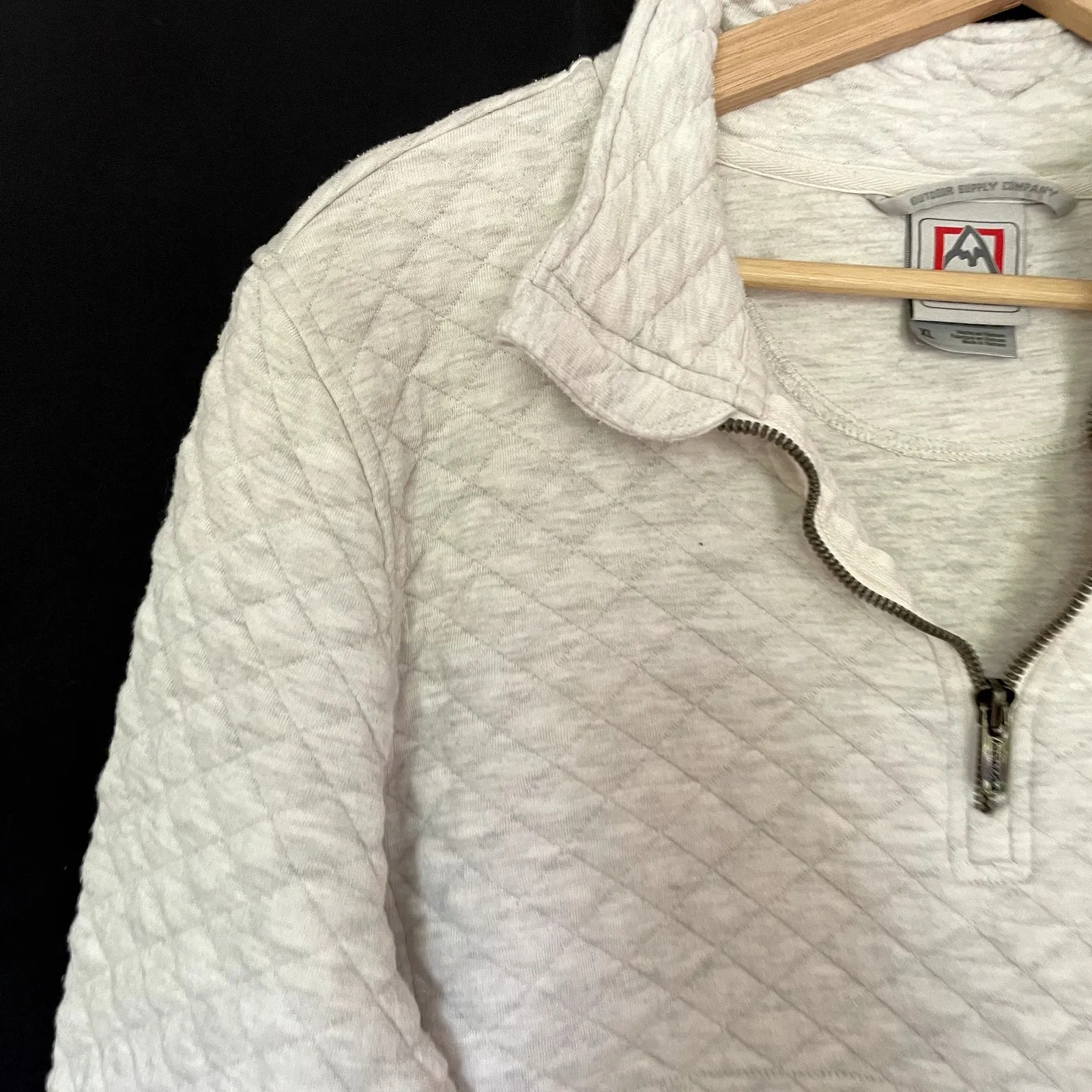 Avalanche 3/4 sleeves pullover sweater fleece women's size XL casual warm - Image 2