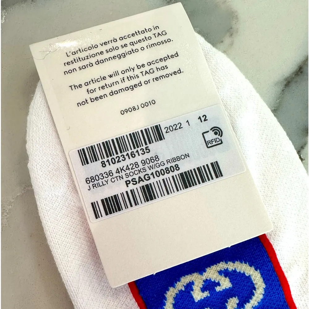 Gucci  GG Logo Socks - Image 5