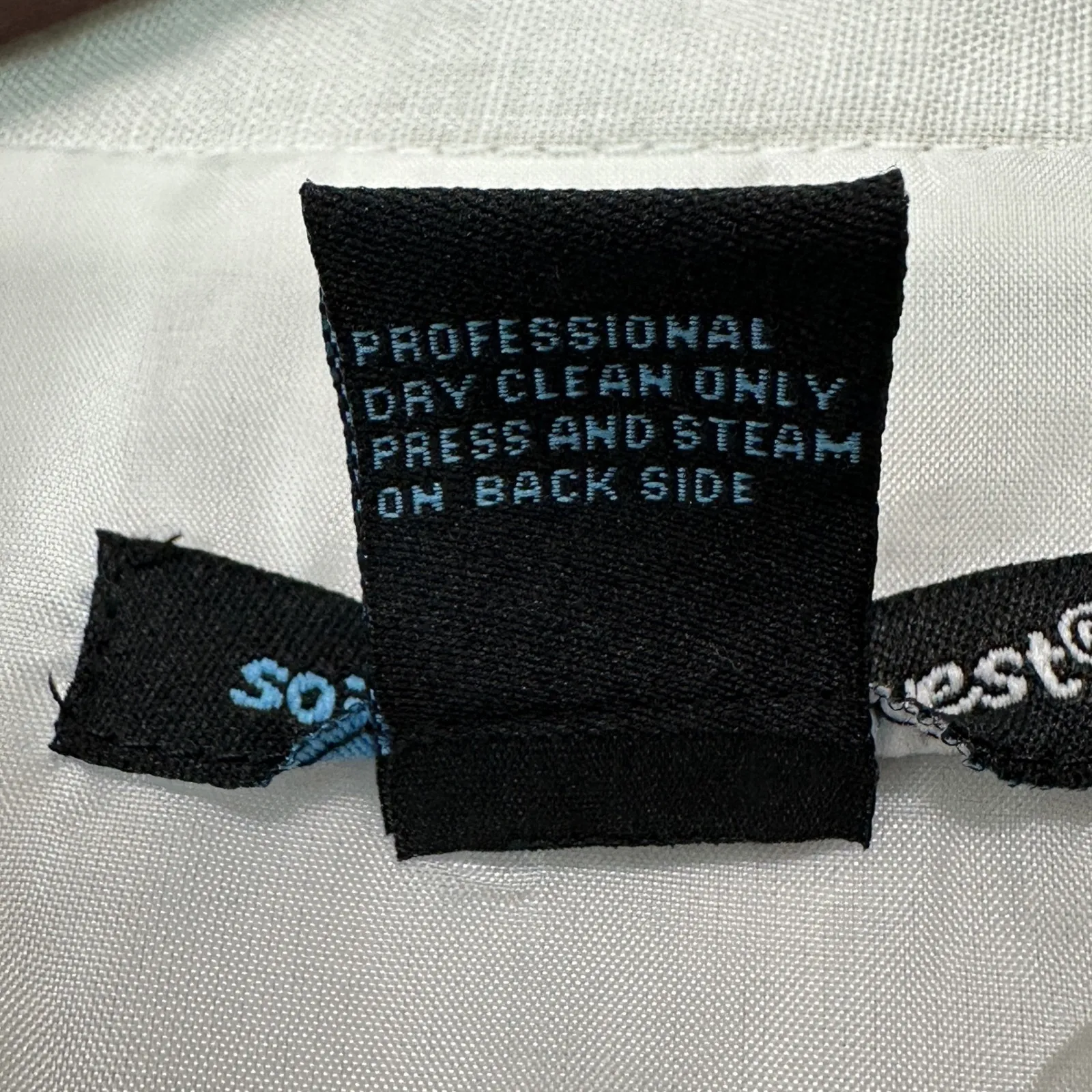 Saint Tropez West Women Sleeveless Embroidered Linen Blouse Top L Boho Layering - Image 5