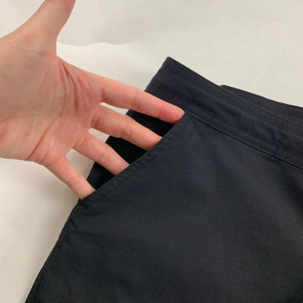 Prana Black Quick Dry Wide Leg Capri Pant S - Image 3