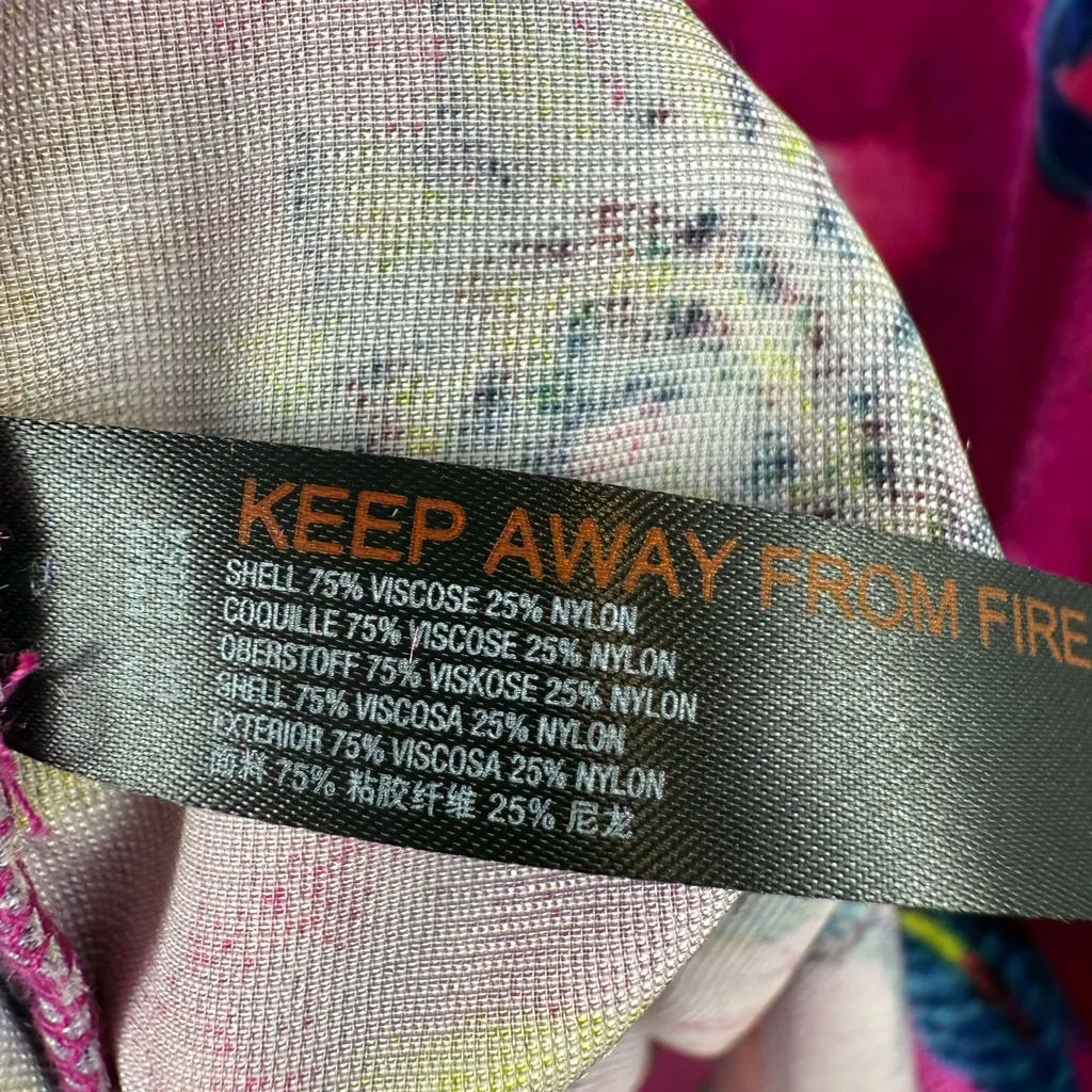 Anthropologie Shania Velvet Floral Slip Dress in Violet Size Small‎ - Image 10