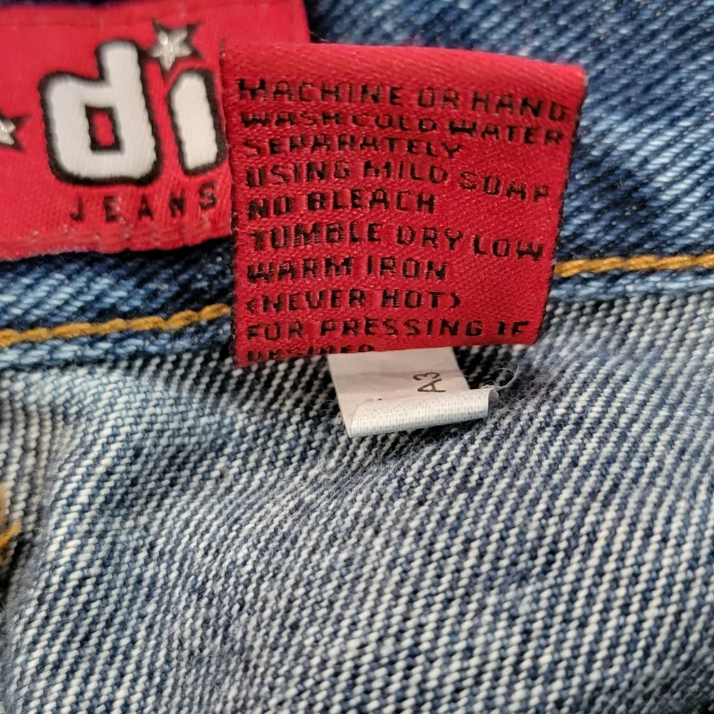 Zana Di Flare Blue Denim Jeans 100% Cotton Curvy Fit Size Women's 16 - Image 8