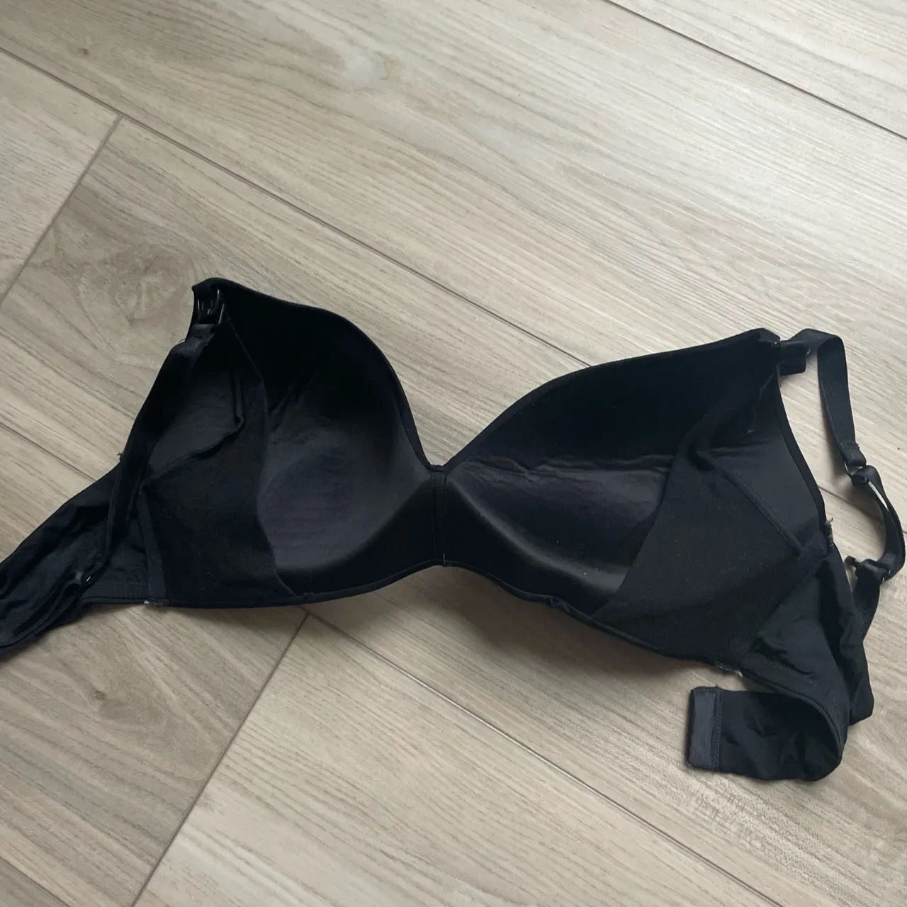 Auden Womens Black Padded Nursing Pumping Bra Size‎ 34C Size undefined - Image 2