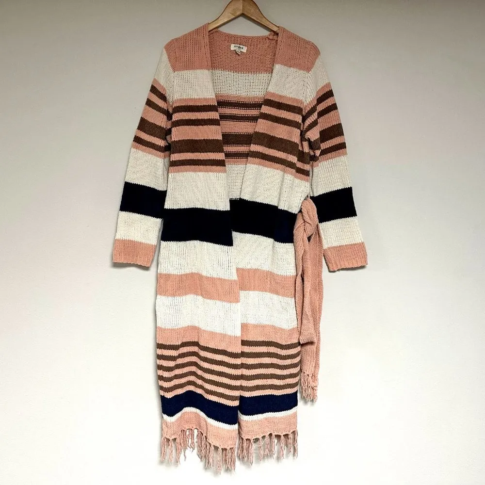 Umgee Chenille Fringe Cardigan - Image 3