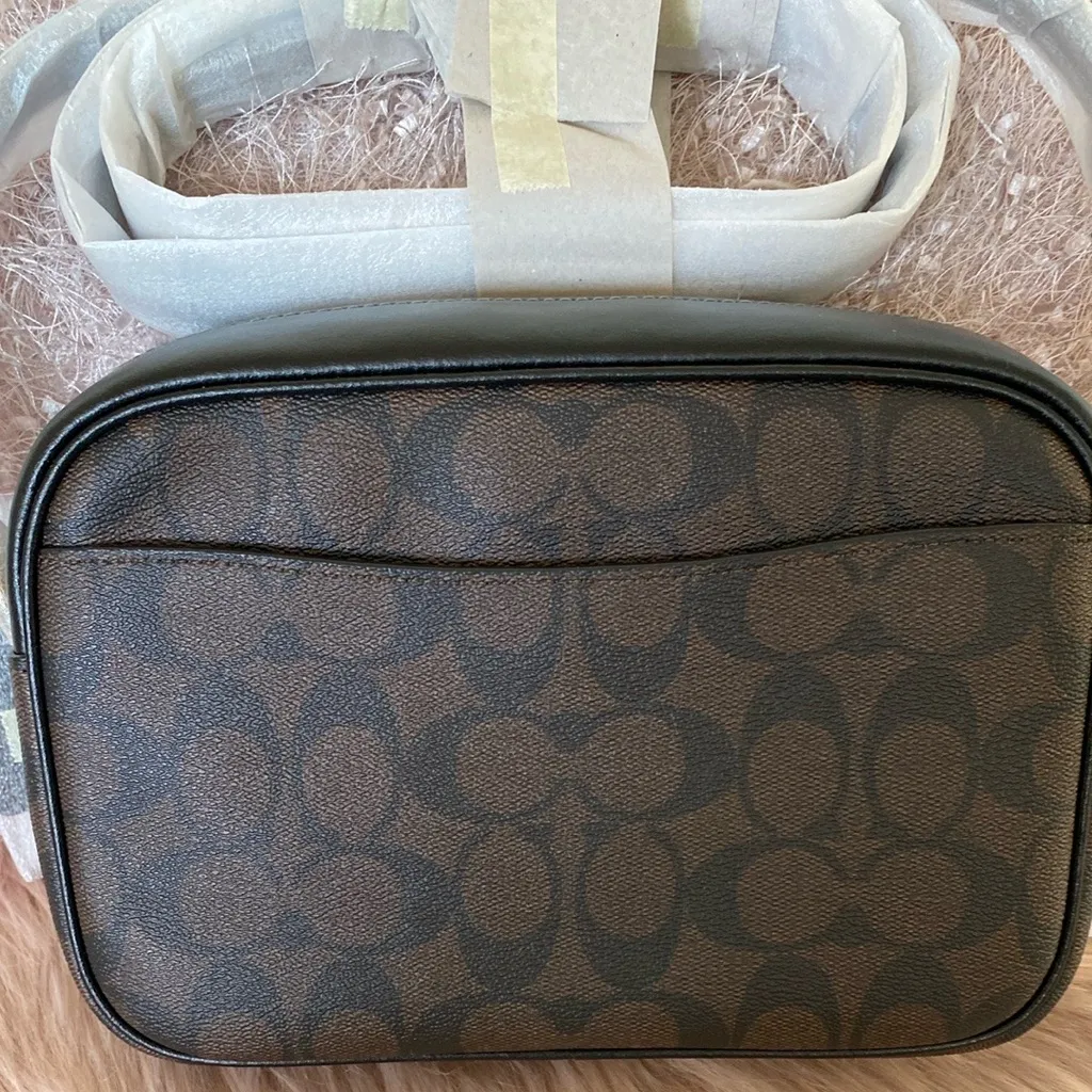 NWT Coach Jamie Camera Bag In Signature Canvas - Image 4