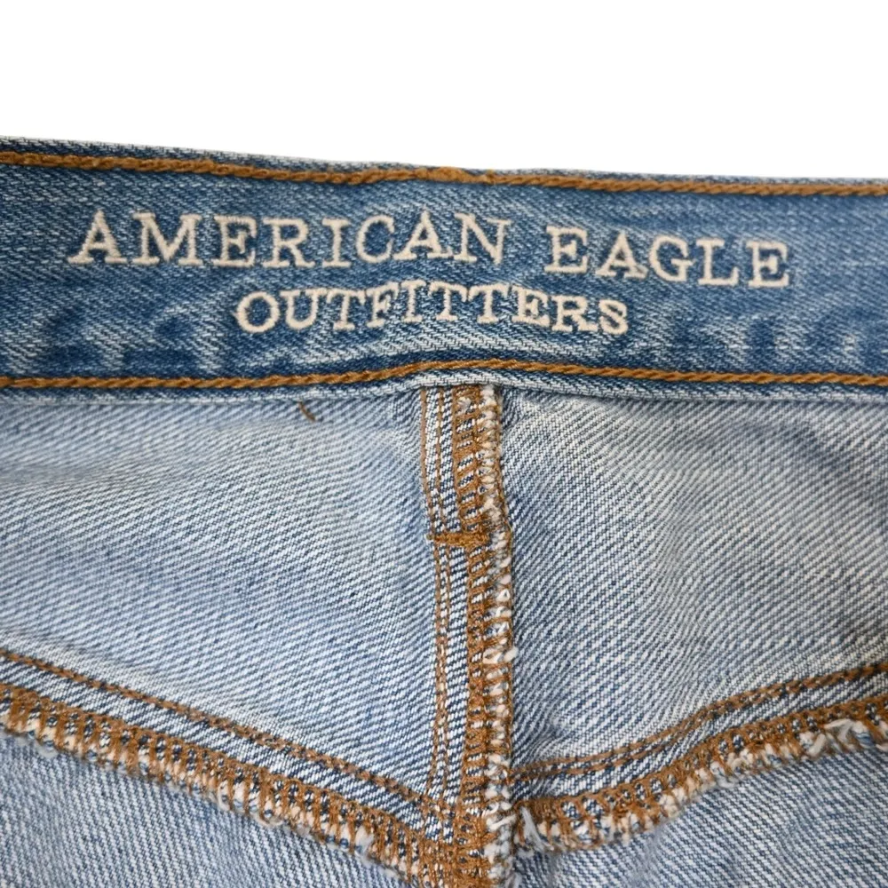 American Eagle Womens 4 Color Block Vintage Hi Rise Button Fly Jean - Image 11
