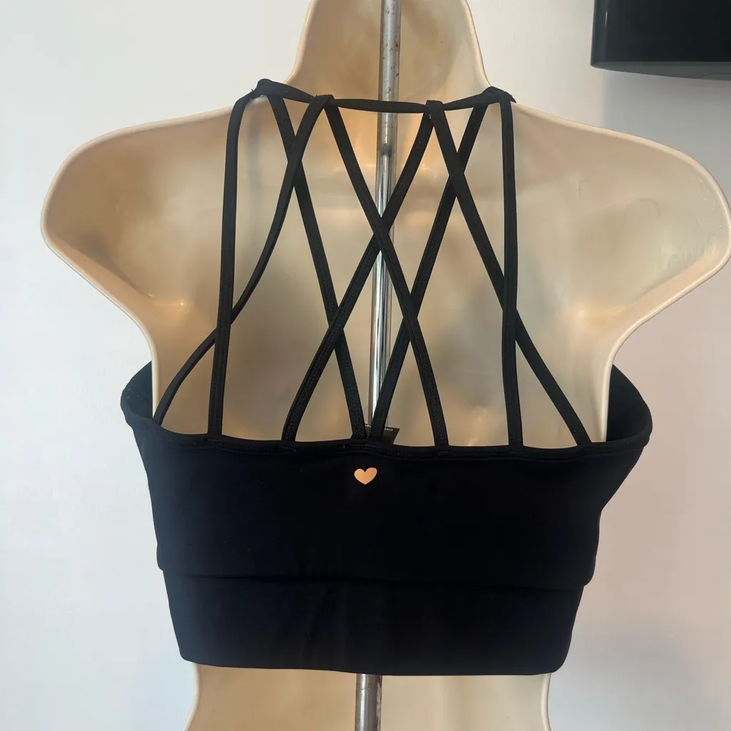 Electric Yoga Black Love Sports Bra - Image 5