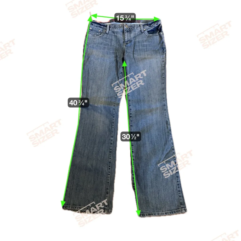 Mossimo Supply Co Vintage Wash Bootcut Jeans Size 11 Cowboy Western Denim - Image 3