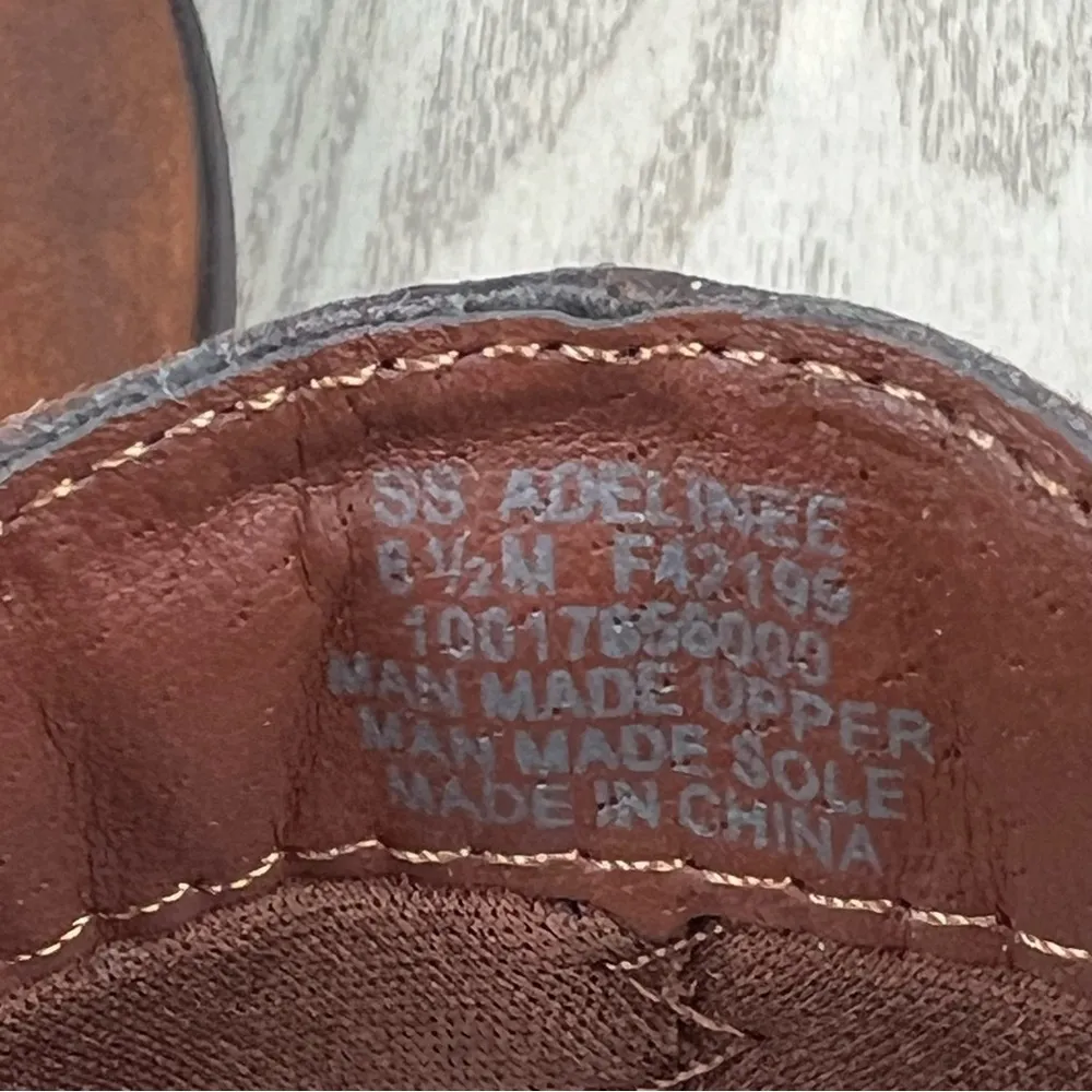 Sun + Stone Women's Adelinee Double Zip Ankle Booties 6.5M Chocolate $70 Brown Size 6.5 - Image 5