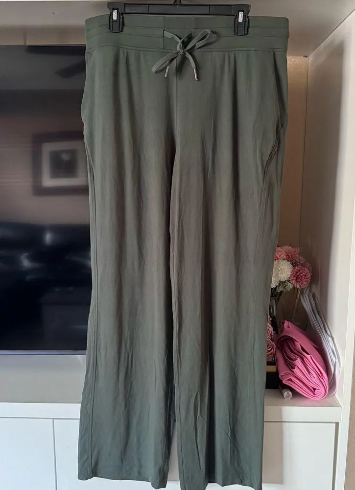 Lululemon Ready to Rulu Straight-Leg High-Rise Pants Smoked Spruce Green - Image 3