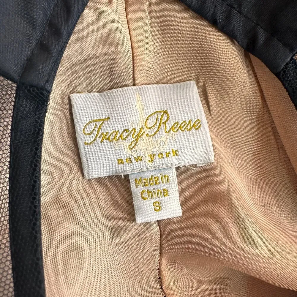 Tracy Reese Silk Ruffle Sheer Dress Size Small - Image 3