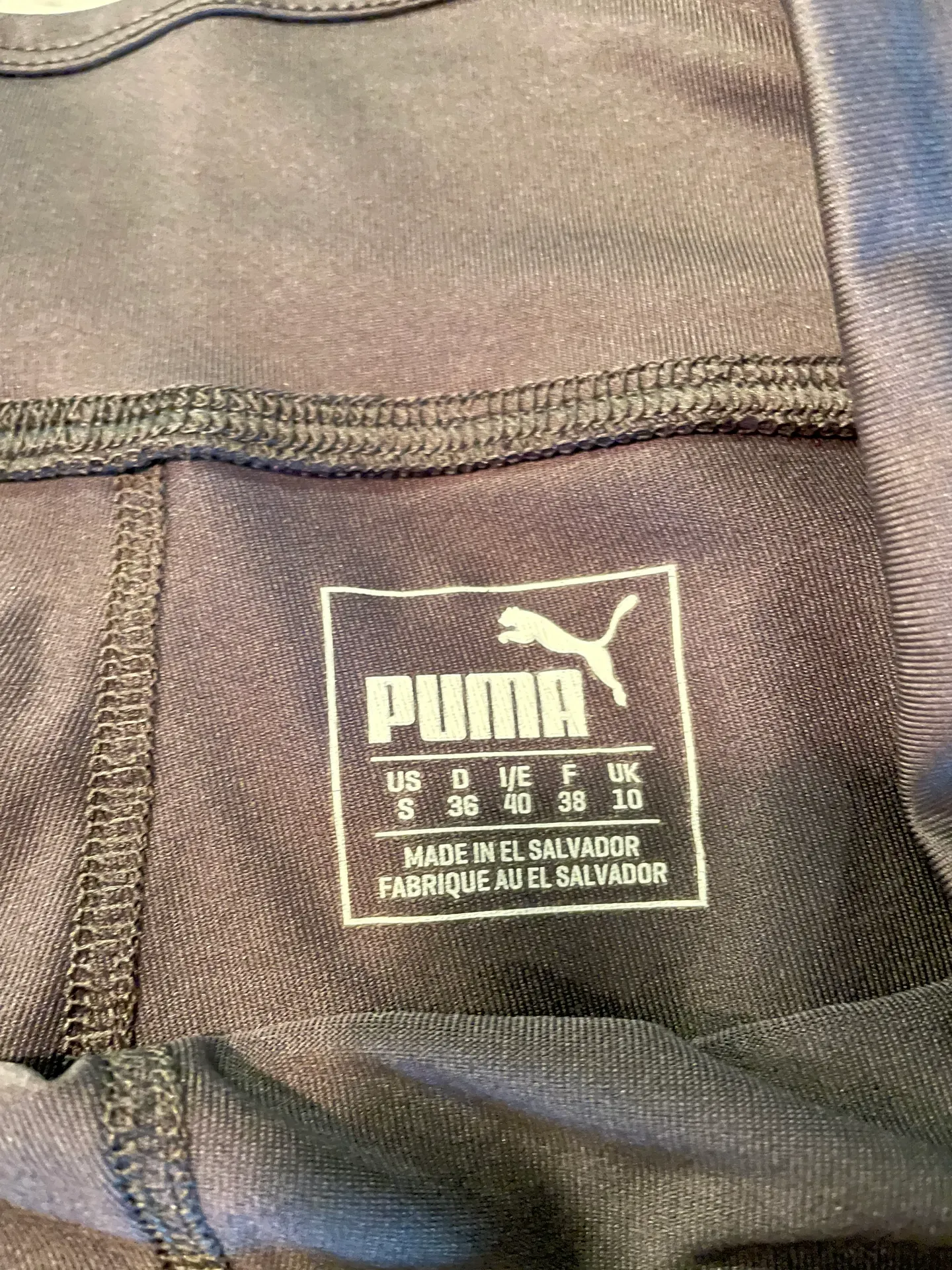 Gray / Blue  Capri Yoga Pants - Image 5