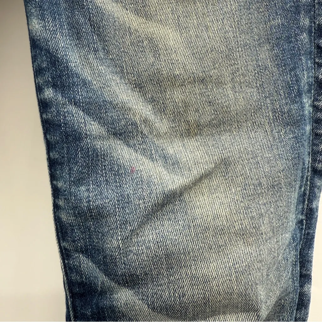 American Eagle Hi-Rise Jegging Crop Distressed‎ Raw Hem Skinny Jeans Sz 2 Short - Image 7