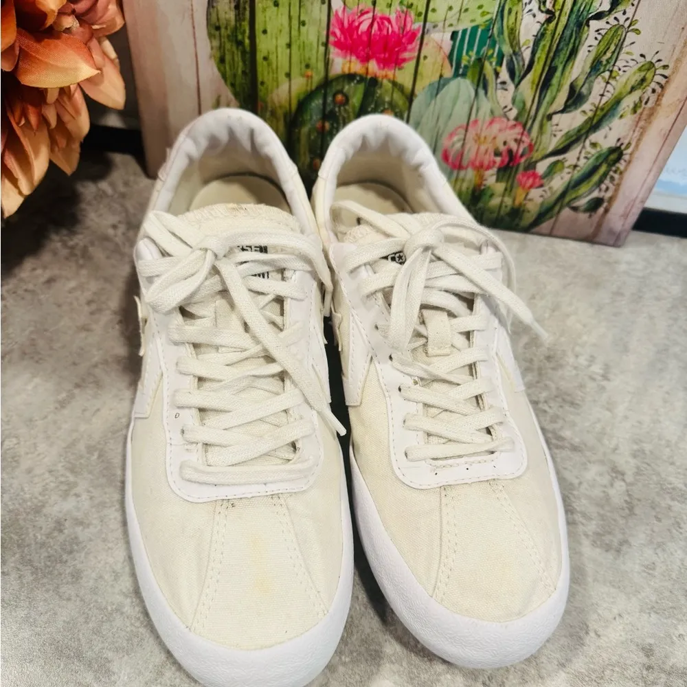COPY - Converse Breakpoint Glam Low Top White Women's Sneaker Size 9. - Image 4