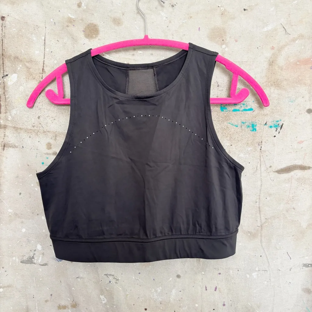 Lululemon Hotty Hot Cropped Tank, Graphite Grey - Image 3