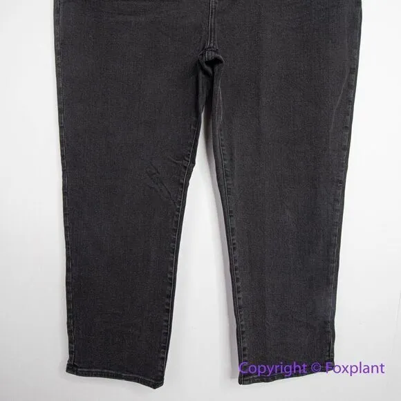 NEW Madewell Classic‎ Straight Jeans in Lunar Wash, 35 - Image 4