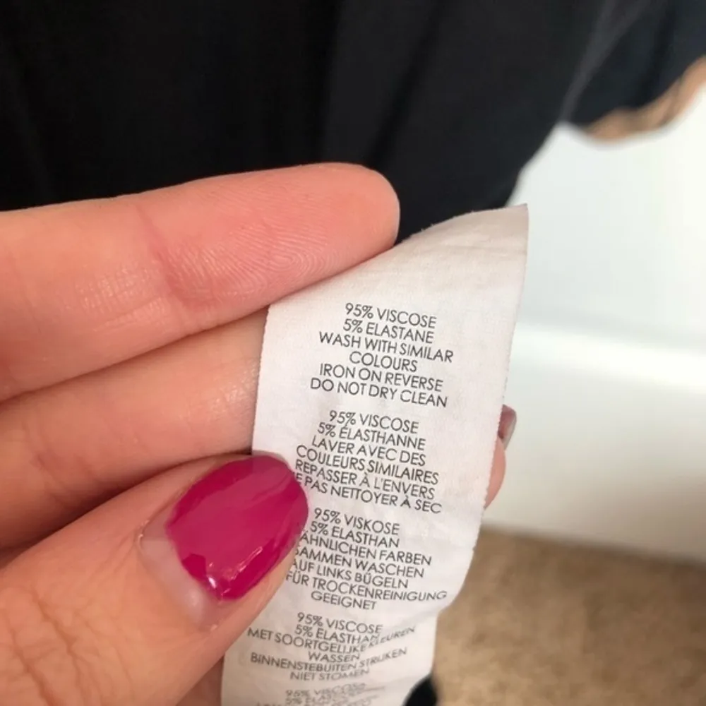 Boohoo plus black zebra ringer short sleeve top - Image 6