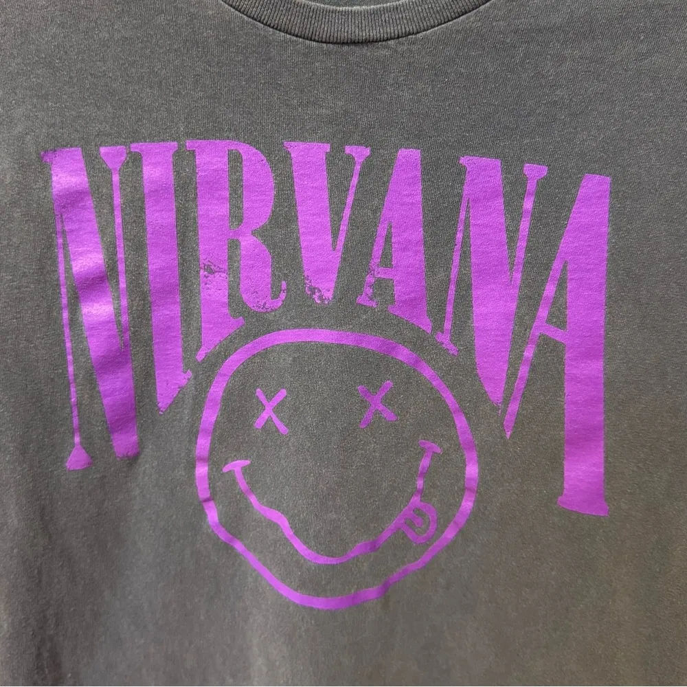 Vintage style Nirvana graphic tee - women’s size XS. - Image 2