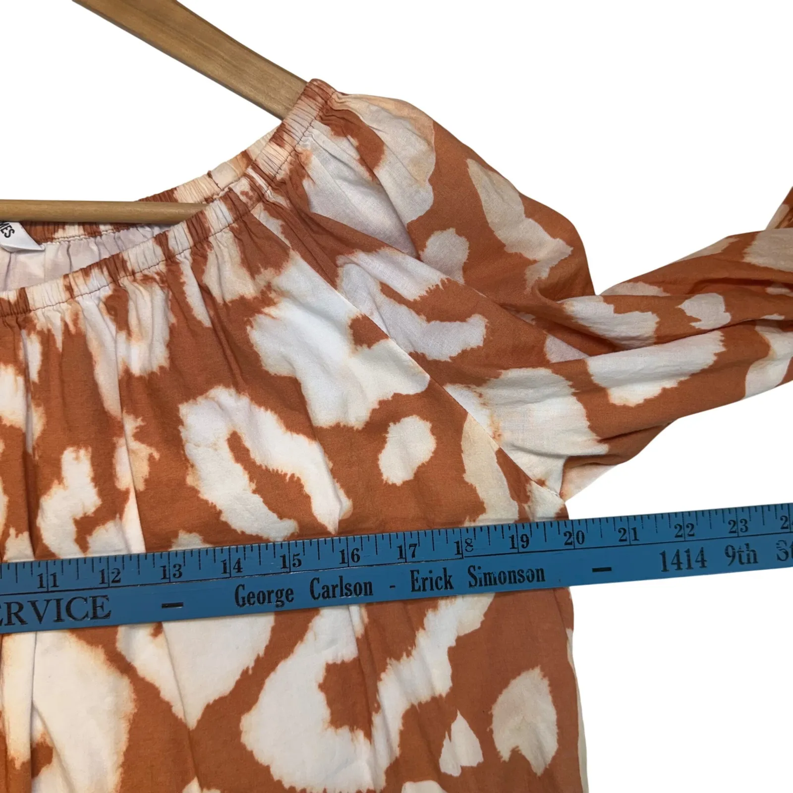 Elizabeth and James uptown tie dye waist Dress boho Art Deco Fairy Mini  S - Image 10