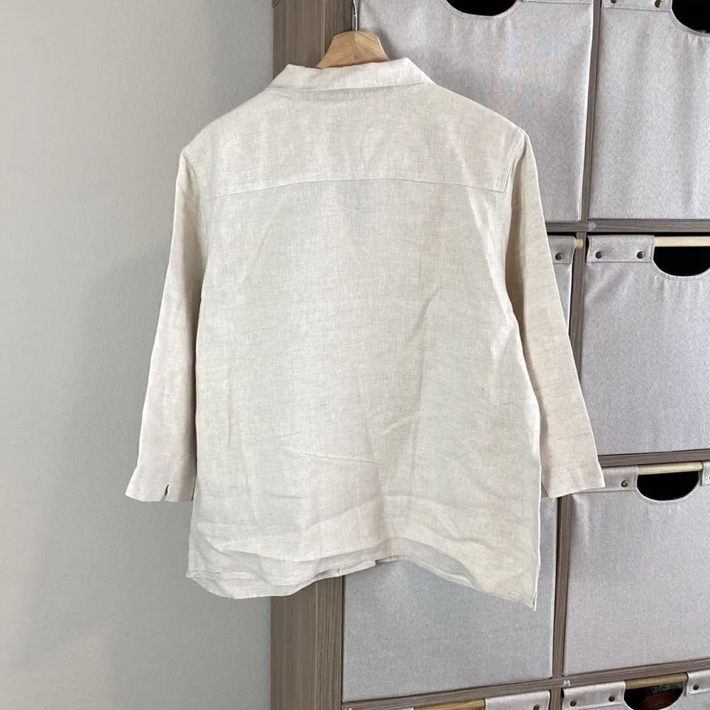 Orvis linen button down - Image 4