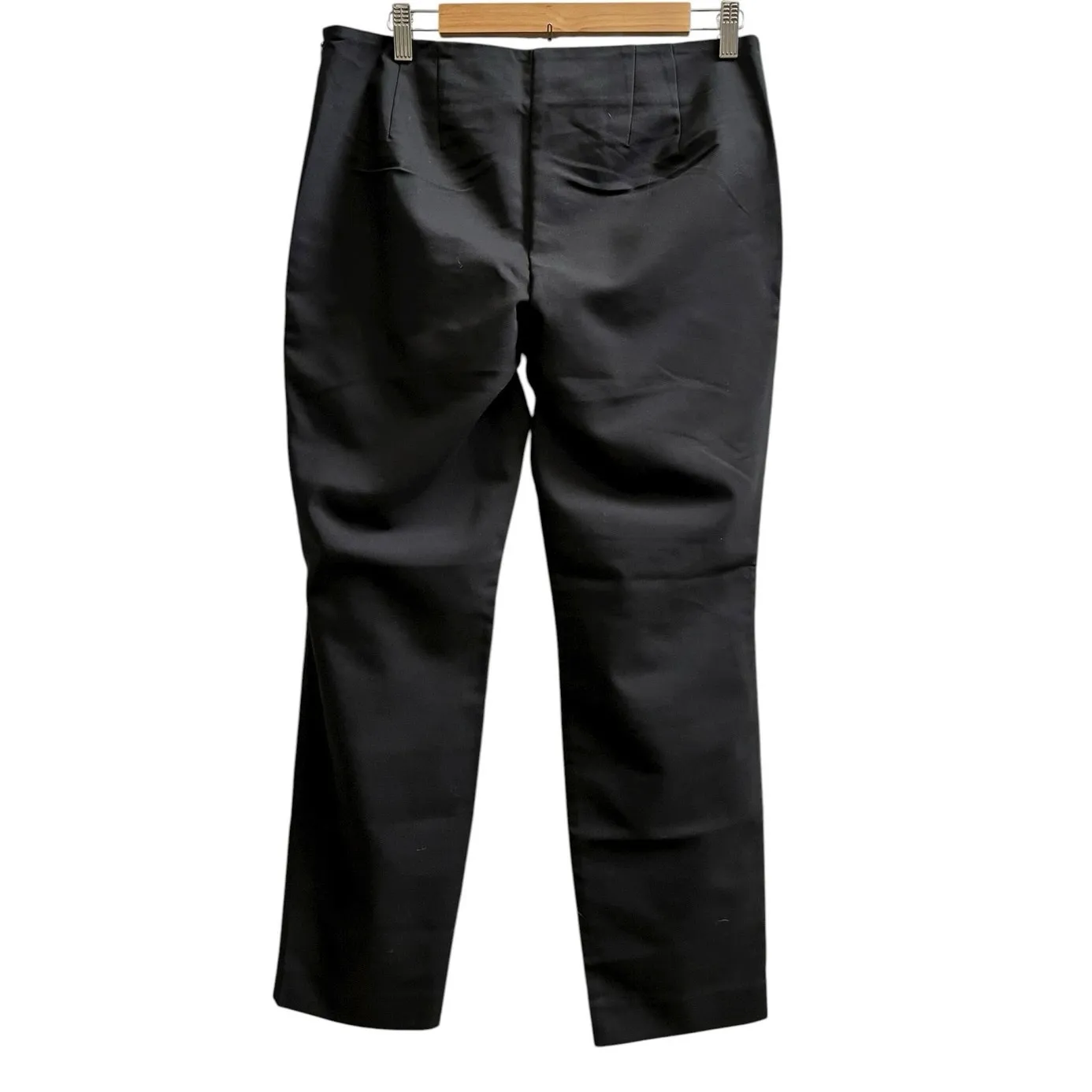 Harvè Benard Black Size 10 Lightweight Pant 26 Inch Inseam Office Preppy - Image 4