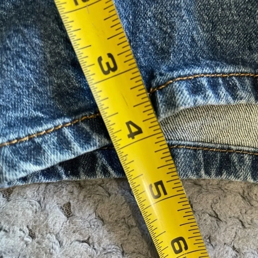 ISABEL MATERNITY DENIM SHORTS SIZE 2 EUC #6978 - Image 3