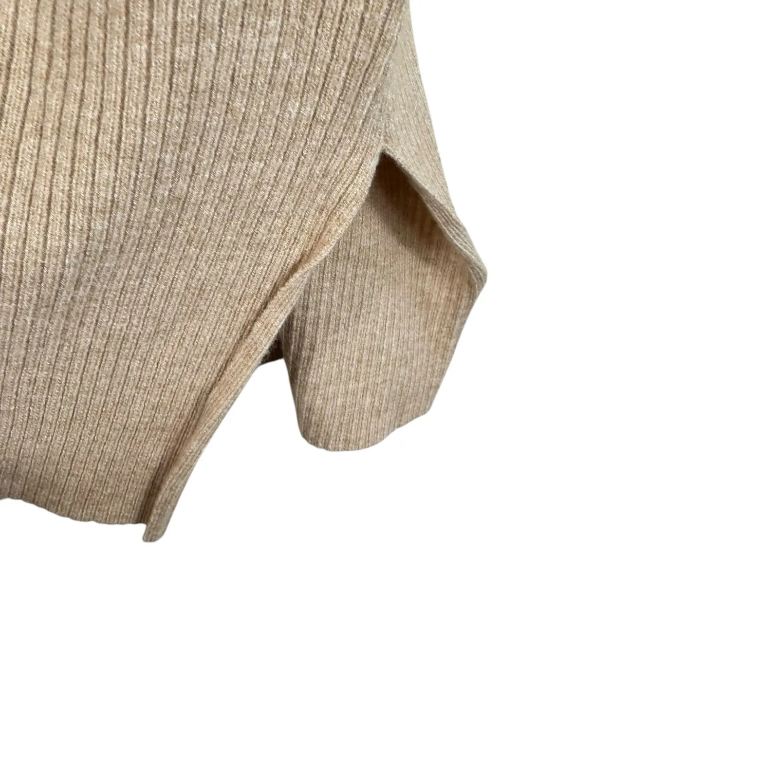 Cara Santana x Nine West Colorblock Sweater Medium Tan - Image 3