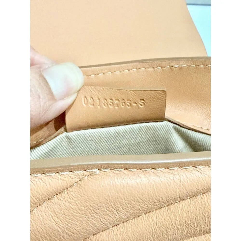 Chloe Calfskin Leather Quilted Tan Mini Faye Backpack - Image 11