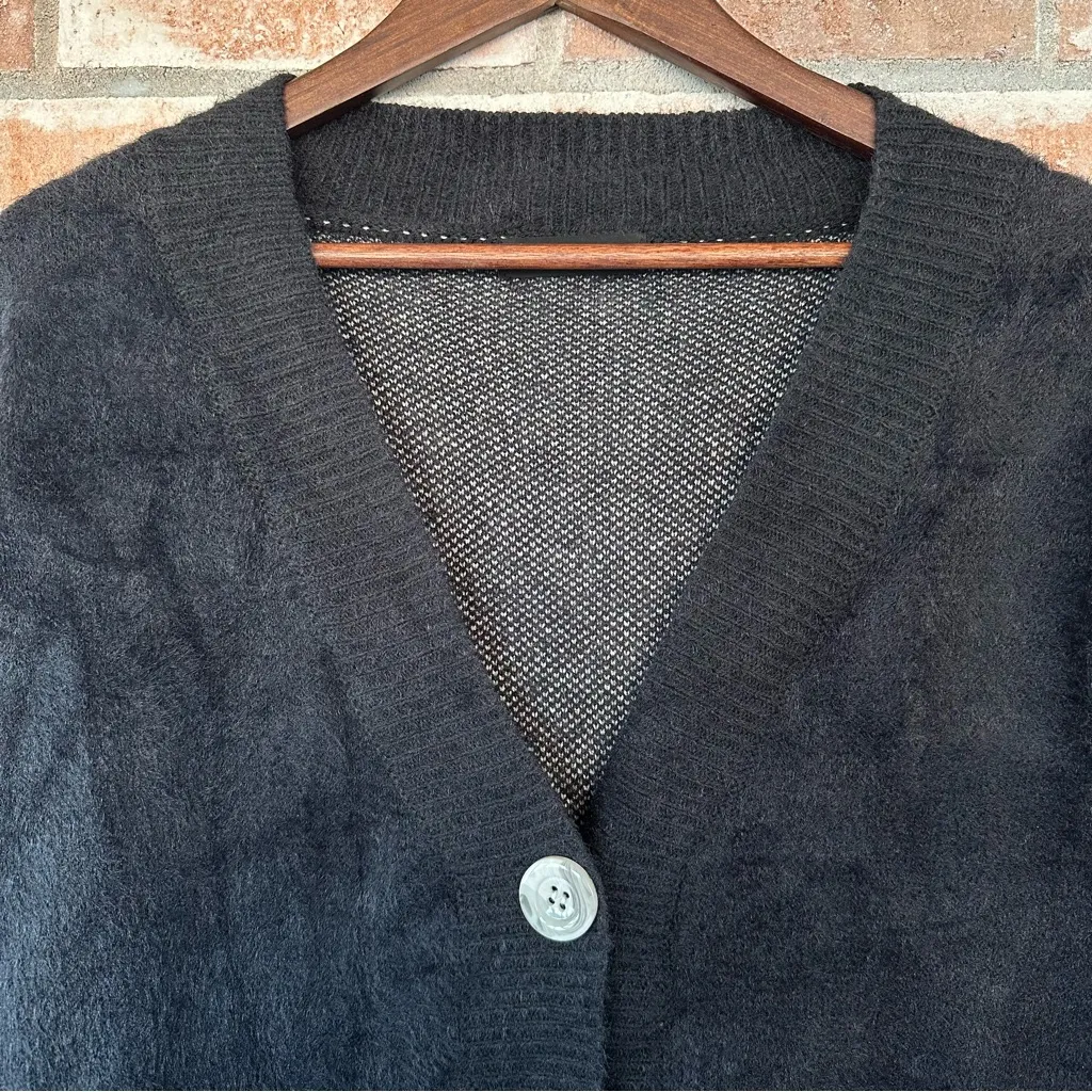 Aelfric Eden Bunny Rabbit Cardigan Sweater Unisex Medium Oversize Easter Novelty - Image 2