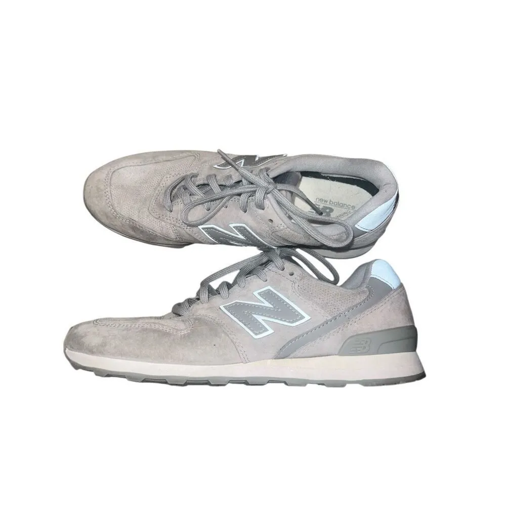 ✨New Balance® 696 Runner Suede Grey Sz 9 Sneakers✨ - Image 8