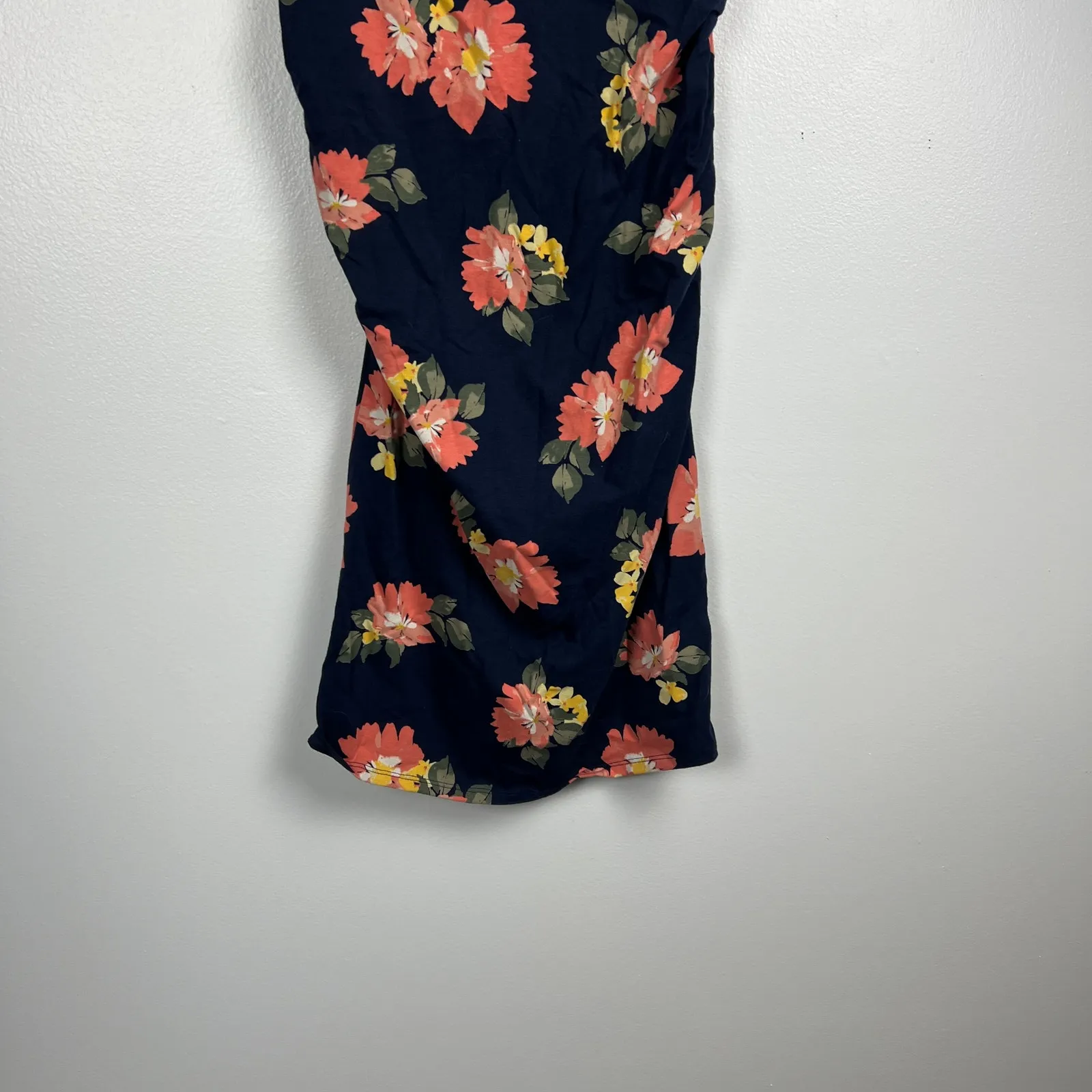 Isabel Maternity Blue Floral Print Short Sleeve T - Image 4