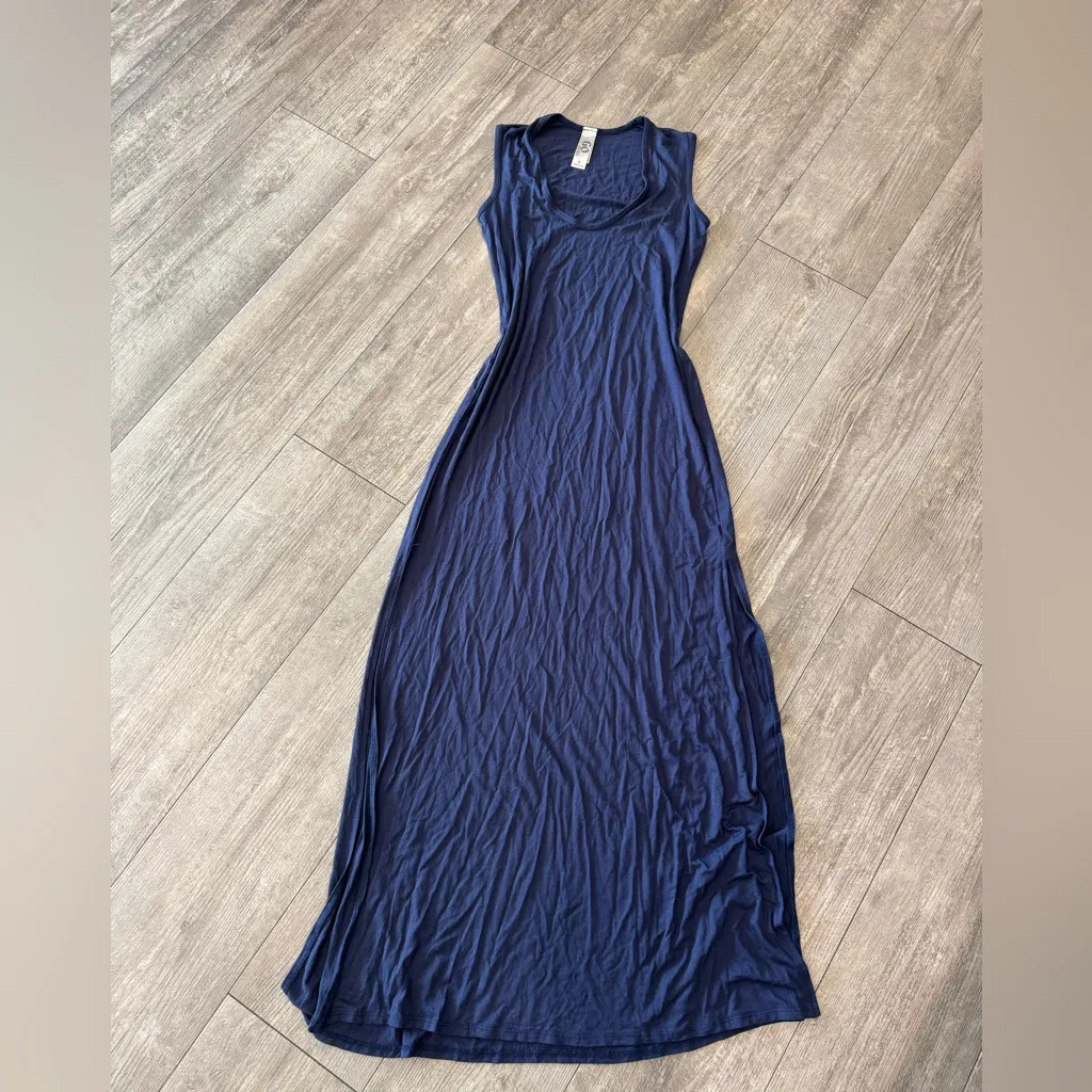 Go Couture Deep Blue Maxi Dress - Image 5