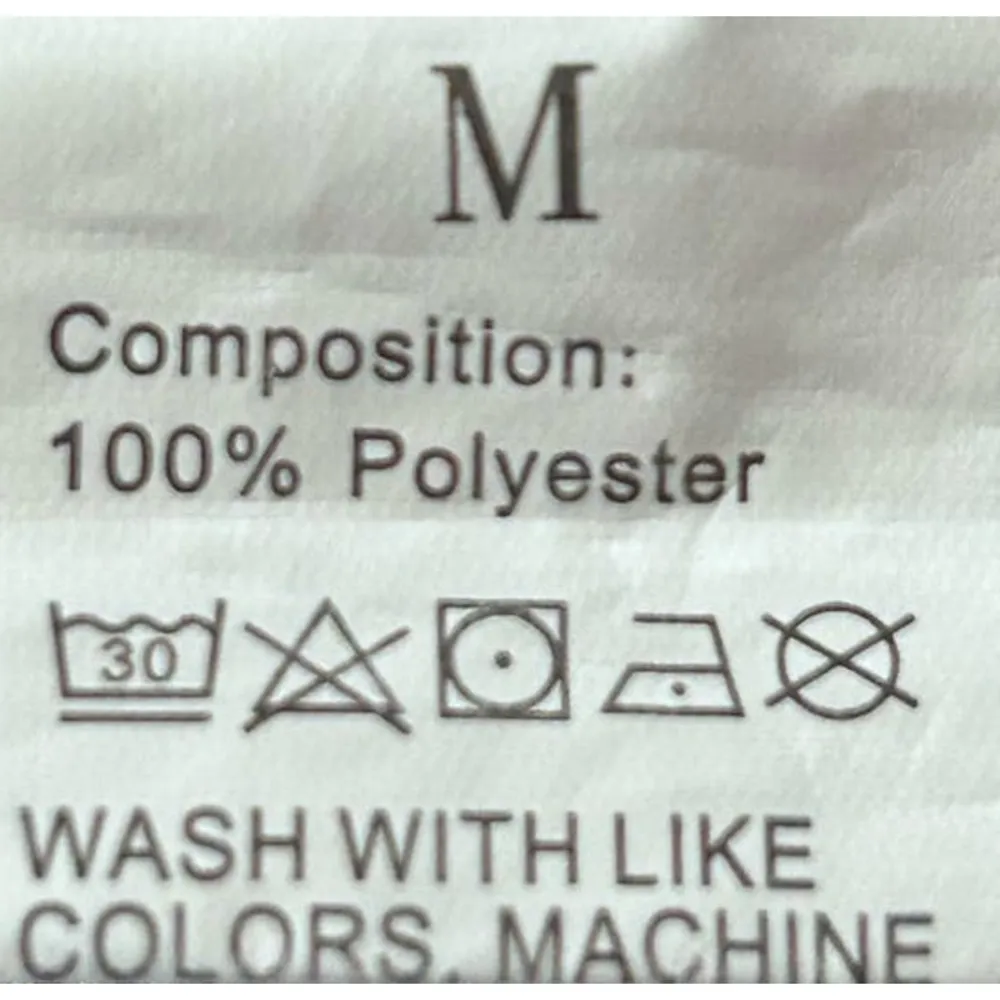 Unknown Brand Womens Orange Black Tan White Long Bell Sleeve V - Image 3