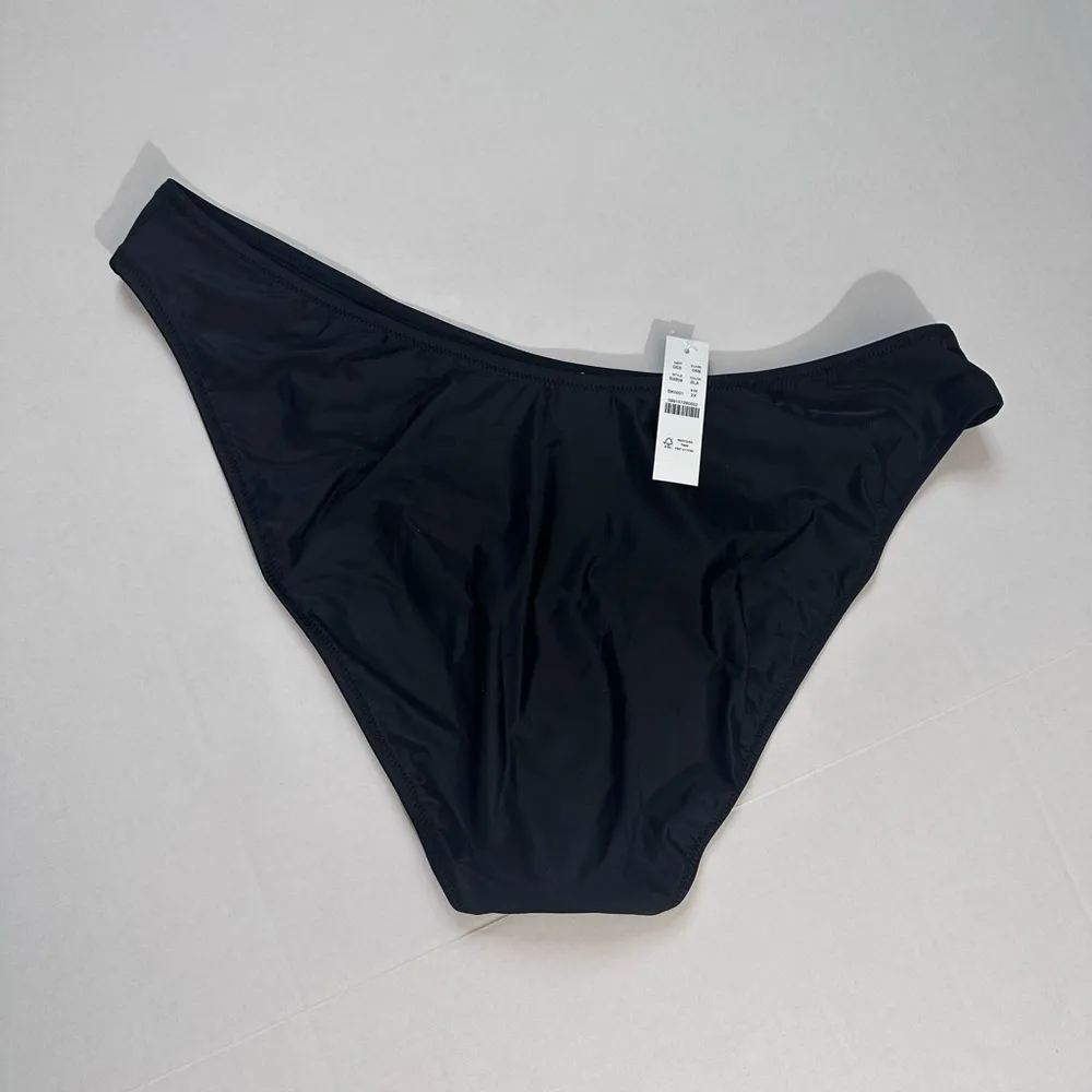 JCrew high rise 2X Black bikini bottoms NWT - Image 2